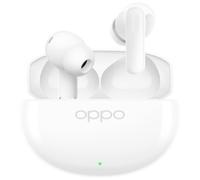 OPPO Enco Air5 True Wireless Earbuds, Bluetooth 6.1 In-Ear Headphones Stereo, 52dB Adaptive Noise Cancelling, 12mm Dynamic Bass Driver, Triple-Mic AI Clear Call, 54H Playtime, IP55, Glossy White