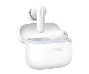 OPPO Enco Buds3 Pro True Wireless Earbuds, 54-hour Battery Life, 12.4mm Dynamic Driver Unit, Bluetooth 5.4, Touch Controls, Passive Noise Cancellation, Compatible with Android and iOS, IP55, White