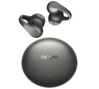 OPPO Enco Clip2 Open-Ear Earbuds, 11mm+9mm Dual Drivers, Bluetooth 6.1 Dynaudio Sound Earphones, EarHug Comfort Fit, LHDC 5.0 Hi-Res Audio, 40H Playtime, Crystal-Clear Bone Calls, Slate Grey