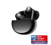 OPPO Enco X2 Wireless Bluetooth Earphones - Semi In-Ear Headset - Simultaneous Binaural Sound - Active Noise Reduction - Rechargeable Battery - Case Included - Black [FR Version]