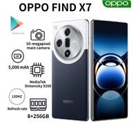 OPPO Find X7 Smartphone (2026 Model), Global Version, supports 100W fast charging, powered by the Dimensity 9300 chipset, 8+256G orange