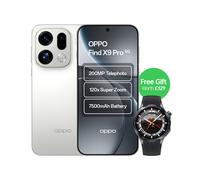 OPPO Find X9 Pro 5G Smartphone, 6.7" AMOLED 120Hz Display, 16GB RAM 512GB Storage, MediaTek Octa-Core, 50MP AI Camera, 7500mAh Battery, Dual SIM, Android 16, Unlocked, Silk White (CPH2791)