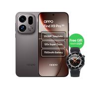 OPPO Find X9 Pro 5G Smartphone, 6.7" AMOLED 120Hz Display, 16GB RAM 512GB Storage, MediaTek Octa-Core, 50MP AI Camera, 7500mAh Battery, Dual SIM, Android 16, Unlocked, Titanium Charcoal - CPH2791