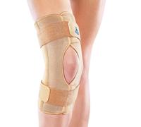 OPPO Front Easy Opening Hinged Knee Brace for sprains, instability, ligament injury, arthritis, pain relief, adjustable compression & speedy recovery (Small)