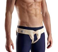 OPPO Hernia Support Truss with Removable Pads reduces inguinal hernia and provides pain relief during treatment. Applies targeted compression around affected caused by the hernia (X-Large)