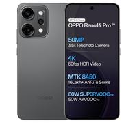 OPPO Reno10 CPH2531 6.7 inch FHD+ Smartphone Mobile 3D AMOLED Panel 8GB RAM 256GB Storage Grey - CPH2531-Black