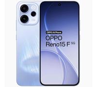 OPPO Reno15 F 5G CPH2801 256GB Storage 8GB RAM Android 16 Factory Unlocked Smartphone (Aurora Blue)