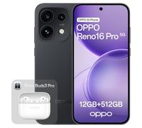 OPPO Reno16 Pro 5G 512GB 12GB RAM Starlight Black Enco Buds3 Pro Glaze White