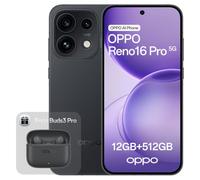 OPPO Reno16 Pro 5G 512GB 12GB RAM Starlight Black Enco Buds3 Pro Graphite Grey