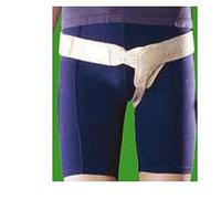 OPPO Single Sided Inguinal Hernia Support for Men with Adjustable Compression - Comfortable Hernia Belt for Targeted Relief, Medium, Left