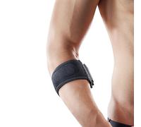 OPPO Tennis Elbow Support Strap with Pad Provides Compression Preventing Injury or Tendonitis for Tennis/Golfers Elbow, Repetitive Strains & Forearm Pain. Adjustable Fit & Tension