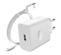 Oppo Wall Charger USB 30W with USB to USB-C Cable, White