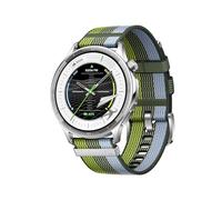 OPPO Watch S Smartwatch, 1.46" AMOLED 3000 Nits Display, Ultra-slim Stainless Steel Design, 10-Day Battery, Heart Rate SpO2 Sleep Tracking, 100+ Sports Modes, Bluetooth Calling, 5ATM, Silver Gleam