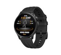 OPPO Watch S Smartwatch, 1.46" AMOLED 3000 Nits Display, Ultra-slim Stainless Steel Design, 10-Day Battery, Heart Rate SpO2 Sleep Tracking, 100+ Sports Modes, Bluetooth Calling, 5ATM, Phantom Black