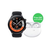 OPPO Watch X 1.43 inch AMOLED Snapdragon W5 2GB RAM 32GB Storage Smartwatch - OWWE231-Black