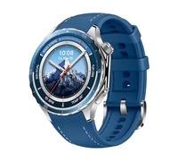 OPPO Watch X2, 1.50 inch AMOLED Display, Bluetooth 5.2 BLE, GPS, NFC, ColorOS Watch7.0, Qualcomm Dual Process, Rapid 0-100% 80min, 120 Hours Runtime, ROM 32GB [Italian Version], Summit Blue