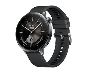 OPPO Watch X2 Mini - Smartwatch with 1.32-inch AMOLED Display, up to 7 Days of Battery Life, GPS, Google Wallet Payments, 5 ATM Water Resistance, over 100 Sports Modes - Nebula Black