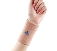 OPPO Wrist Support for injured or weak wrists, sprains, soreness & arthritic pain.Retains heat to improve recovery. Comfortable & snug fit (Large)
