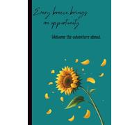 Opportunity Brings Adventure Journal - 6x9 Compact, Travel Size