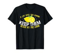 Opportunity T-Shirt If Life Gives You Lemons Keep Them Tee T-Shirt