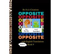 Opposite Book: A great educational book in Fijian with English translations