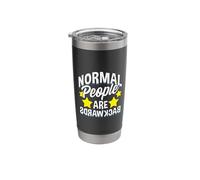 Opposite Day Design for Irony Lover - Normal are Backwards Stainless Steel Insulated Tumbler