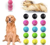 Oppositelyto Ball for Dogs - Specially Designed to Boost Pup's Mood, Active Rolling Ball (4 Colors Included), Powerful Power/Intelligent Escape, Improve Mood/Eliminate Boredom/Relieve Anxiety (3Set)