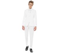 OppoSuits boys Crazy Suits for Teen Boys Aged 10 - 16 Years â€“ Comes With Jacket, Pants and Tie, White Knight, 12