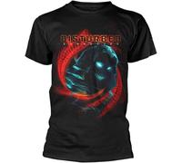 OPPUYYGHV Disturbed 'DNA Swirl' T Shirt(Large)