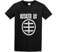 OPPUYYGHV Husker Du Circle Logo 100% Cotton Tshirts Men(XX-Large)