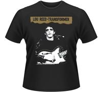 OPPUYYGHV Lou Reed Transformer Mens Black T Shirt(3X-Large)