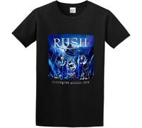 OPPUYYGHV Men's Rush Clockwork Angels Tour Regular Fit T Shirt(Large)