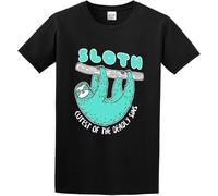 OPPUYYGHV Men's Sloth Cutest of The Deadly Sins Jacob Zelazny Transparent Regular Fit T Shirt(X-Large)