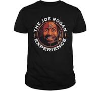 OPPUYYGHV Mens The Joe Rogan Experience Short Sleeve T-Shirt Black(Medium)