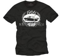 OPPUYYGHV Oldtimer T Shirt for Men Victoria Blitz Rekord C Black(Medium)