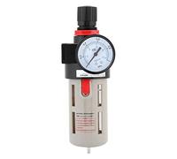 OPPWONG 1/4'' BFR-2000 Air Filter Regulator Compact Structure with Gauge for Pneumatic Systems - High Efficiency Water Separation