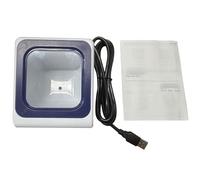 OPPWONG 1D 2D Desktop Barcode Scanner Box, Barcode Reader, QR Code Scanner with Fast Decoding, High Accuracy & LED Light, Ideal for Shops, Supermarkets & Restaurants