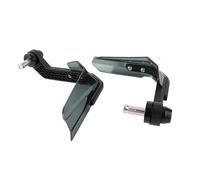 OPPWONG 22mm Motorcycle Handle Protector Rustproof with Necessary Mounting Hardware for Motorcycle (Black)