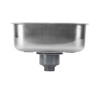 OPPWONG 304 Stainless Steel Sink, Single Bowl Rv Kitchen Sink with U Shaped Bend Prevents Odor Intrusion for Rvs, Boats, Compact Kitchens Replacement for Cars, Boats, Rvs