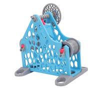 OPPWONG 3D Printer Filament Respooler, Hand Crank Detachable Modular 1kg Filament Rewinder for 3D Printing, with Portable Design for Welding and Textile Work