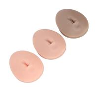 OPPWONG 3D Silicone Belly Model Set of 3 Flexible and Reusable Belly Piercing Practice Models for Display and Acupuncture Teaching