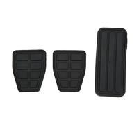 OPPWONG 3pcs Clutch Brake Accelerator Pedal Pad Kit, Rubber Foot Cover, Control Pad with Heat Design, Ideal for T4 1990 2003