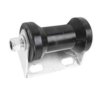 OPPWONG 5 Inch Keel Roller Assembly Kit, Premium Steel Bracket Rubber Roller for Boat Trailers, with Easy Installation Compatible for Small Yachts Commercial Ships