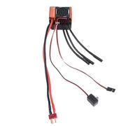 OPPWONG 60A Brushless ESC, 60A 2-3S Waterproofing Electric Speed Controller with Connector Combo Set for 1/10 1/12 RC Car Truck Crawler Buggy for Use with 9T 3650 3660 3670 Motors