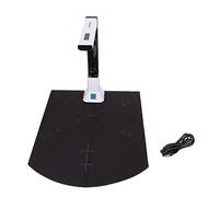 OPPWONG 8 Million Pixels HD Portable Document Camera Scanner for Office Video Conference Auto Focusing USB A4 Black and White