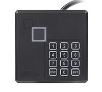 OPPWONG Access Control System, Rain Proof Door Access Card Reader Entry System Door Access Control System Electric Door Strike Metal Keypad Reader for Buildings Hotels