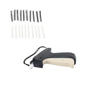 OPPWONG Accurate Alignment Tagging Gun, User Friendly Operation Gun, 2000 Barbs 20 Rows Tag Attacher with Barbs, Ideal for Retailers, Garment Merchants, Clothing Tag Attacher (Transparent Blue)