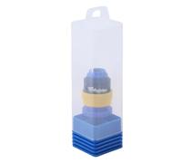 OPPWONG Adjustable Depth Screwdriver Bit Holder, Adjustable Screw Depth Setter Bit Holder, Strong Magnet, Limit Circle, Cr V Steel for Drilling and Fastening Tasks, 2 to 8mm Depth