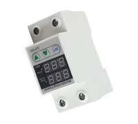 OPPWONG Adjustable Intelligent Single Phase Protector with Over Voltage Protection for 230VAC Users Low Power Consumption (63A)
