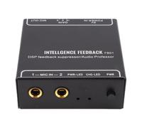 OPPWONG AI Feedback Eliminator Professional Noise Reduction Processor for KTV Conference Events Metal 2 in 1